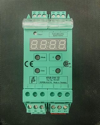 Pepperl + Fuchs Rotation Speed Monitor KFU8-DW-1.D dengan Frekuensi Switch ≤ 10 Hz dan Target Size 0,3 mm