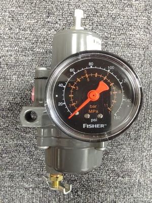 Original Fisher 67c Pengatur Pengurangan Tekanan Emerson 67CFR-224 Pengatur Filter 67D 67dr 67df 67dfr