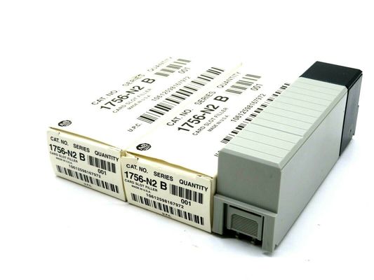 ALLEN BRADLEY 1756-N2 2-Piece Slot Filler Module dengan 768-32V Input Voltage Coding dan 47-63 Hz Input Frequency Range