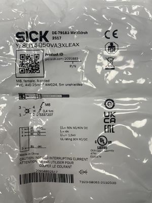 SICK YF8U14-050VA3XLEAX Kabel sensor/actuator