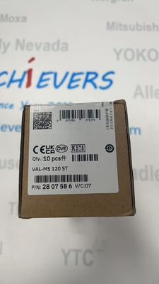 Phoenix VAL-MS 120 ST Tipe 2 Surge Protection Plug Open Circuit Voltage -21 sampai -24 Vdc Unthreaded Length Option 0 mm