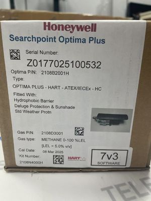 Detektor Gas Searchpoint Optima Plus Honeywell 2108b2001H Kecepatan Terukur 320r/min Koneksi Proses 1/4" NPT