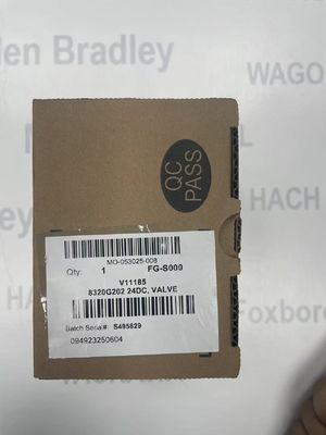 24 VDC Input Supply Rating RJ45 Konektor Tipe ASCO 8320G202 Solenoid Valve untuk Aplikasi Industri