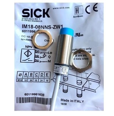 Optimalkan Proses Industri Anda dengan SICK IM18-08NNS-ZW1 Proximity Switch Sensor M30 x 1.5 Thread Size