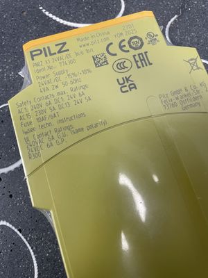 PILZ PNOZ X1 Relai Keselamatan Berhenti Darurat dengan Aksi Langsung dan Jadwal Diskon 0I12