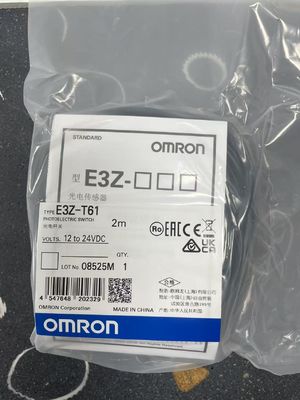 Sensor Fotolistrik Ringkas Omron E3Z-T61 2M 1 x Port Komunikasi DVI-D untuk Industri