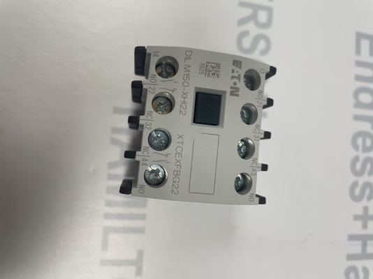 Eaton DILA-XHI22 Moeller Series Auxiliary Contact Module dengan bahan penyegelan NBR dan deteksi posisi sensor Hall