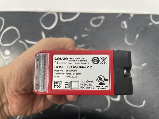 Sensor Jarak Optik Leuze ODSL 96B M/C66-S12 Untuk Pengukuran Jarak Akurat