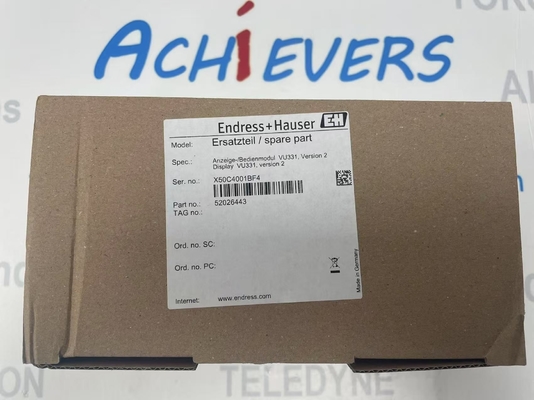 Endress Hauser 52026443 Tampilan VU331 Versi 2 2 X Antarmuka Komunikasi Ethernet
