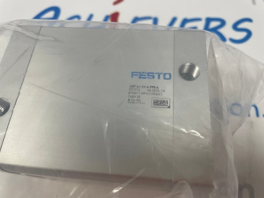 Silinder Kompak Festo ADN-63-50-A-PPS-A Dengan Lebar Konstruksi 14mm Dan Pemasangan Lubang Tembus