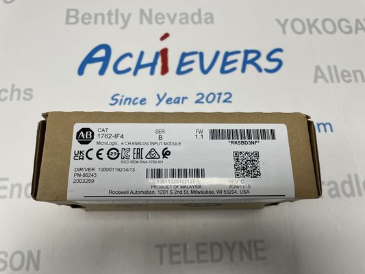 Allen-Bradley 1762-IF4 adalah modul input analog Empat (4) saluran Diferensial ringkas