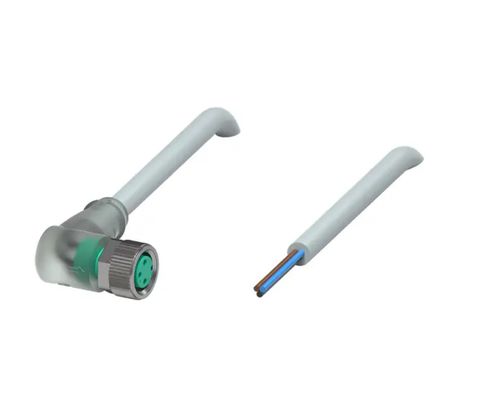V3-WM-E2-5M-PUR Cordset Wanita M12 3-Pin