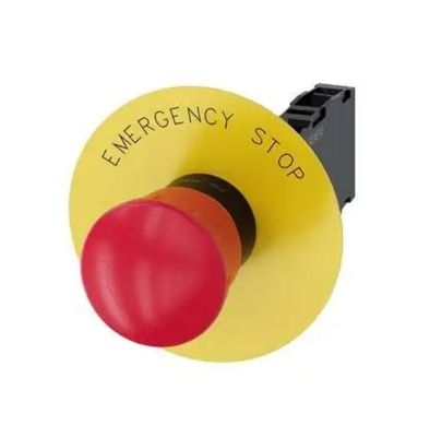 SIEMENS 3SU1100-1HB20 1FH0 TOMBOL TEKAN DARURAT jamur EMERGENCY STOP