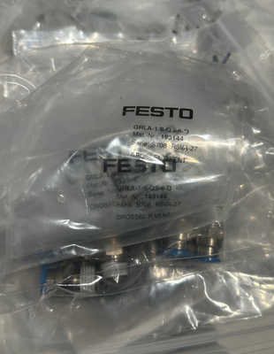 Festo Satu arah katup kontrol aliran GRLA-1/8-QS-6-D
