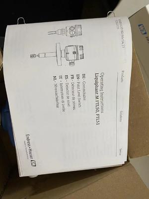 Endress Hauser FTL50-JHN2/0 Liquiphant FTL50 titik level switch