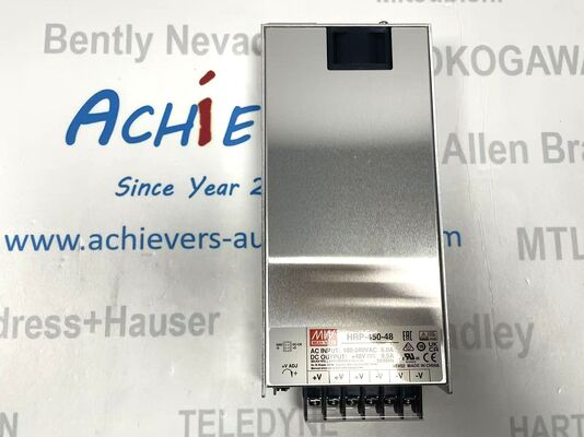 HRP-450-48 48Vdc 9.5A PFC Power Supply 8 Output Analog Kompak 100 mm x 100 mm x 100 mm Ukuran