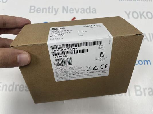 SIEMENS 6ES7 214 - 1BD23 - 0XB8 modul inti CPU 224 yang termasuk dalam seri SIMATIC S7 - 200 dari pengontrol logika terprogram (PLC) ringkas