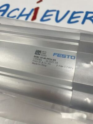 Festo DSBC-50-40-PPSA-N3 premium silinder pneumatik beraksi ganda rekayasa
