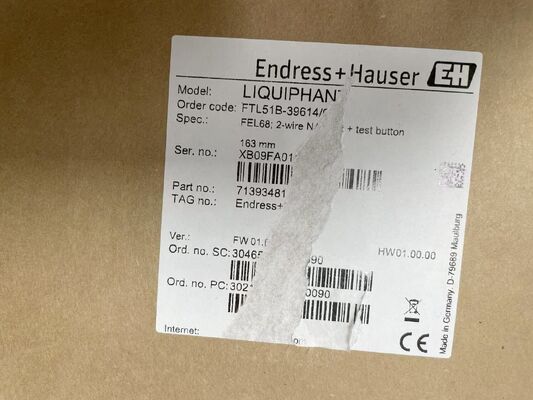 Endress Hauser FTL51B-3961/4 High-Performance Vibronic Level Switch untuk aplikasi cair