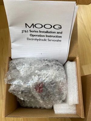 MOOG J761-003 Katup Servo Elektro-Hidraulik