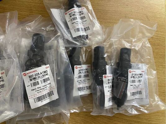 Katup solenoid industri berkinerja tinggi Norgren B07-205-A1MG