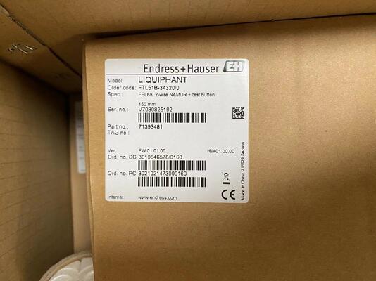 E+H FTL51B-34320/0 Sakelar Level Garpu Tala Vibronic Nilai SIL Liquiphant