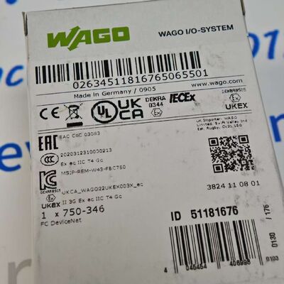 WAGO 750-346 Fieldbus Coupler DeviceNet ECO -- Modul I/O Industri