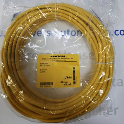 Turck RKV 4.41T-15S529 M12 Single-End Cordset. Kabel Aktuator Sensor Eurofast