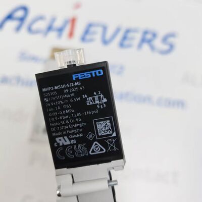 Festo MHP2-MS1H-52-M5 High-Speed 5/2 Way Solenoid Valve M5 Thread