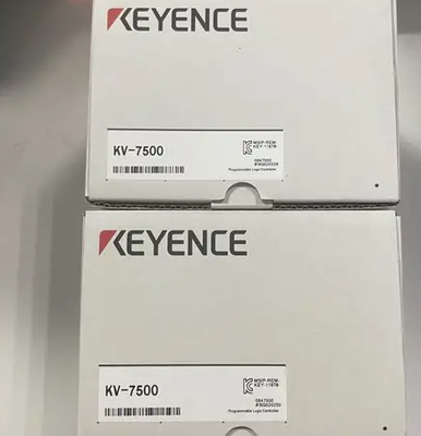 KEYENCE KV-7500 Unit CPU PLC Berkecepatan Tinggi dengan EtherNet/IP Bawaan
