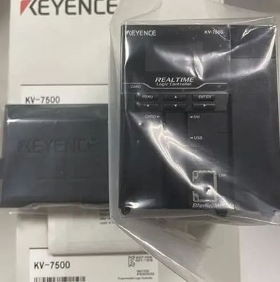 KEYENCE KV-7500 Unit CPU PLC Berkecepatan Tinggi dengan EtherNet/IP Bawaan