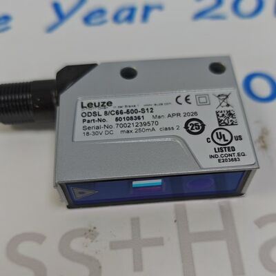 Sensor Jarak Laser Optik Leuze ODSL 8C66‑500‑S12