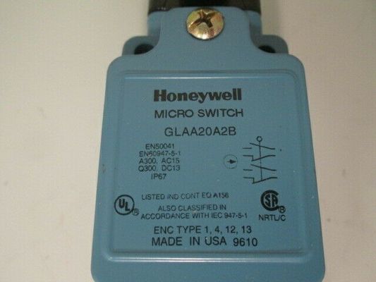 Honeywell GLAA20A2B Snap Action Limit Switch Side Rotary 10A 600 VAC 250 VDC Zinc GLA Seri