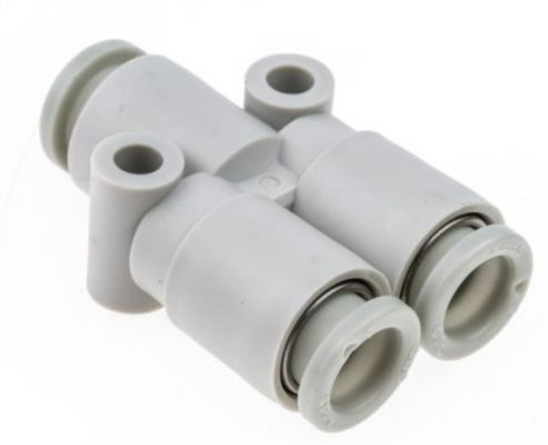 SMC KQ2U06-00A Fitting, Union Y, KQ2 FITNING Jangkauan tekanan operasi −100 KPa hingga 1 MPa