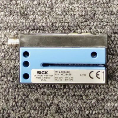 Instrumen SICK WF2-40B410 Sensor garpu untuk aplikasi ukuran benang M18 x 1