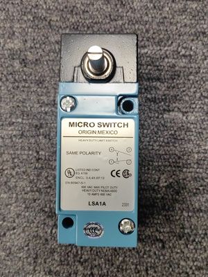 Honeywell Micro Switch LSA1A Head Mount DIN Formulir B Manual dalam bahasa Inggris