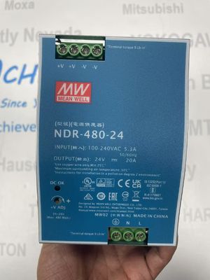 Catu Daya Rel DIN MEAN WELL NDR-480-24