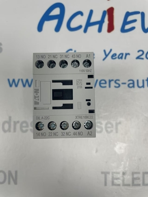 Relai Kontrol IEC Eaton XTRE10BC22 Panjang Kabel 2.5 m Desain Kabel 4 x 0.17 mm2 untuk Kontrol Presisi