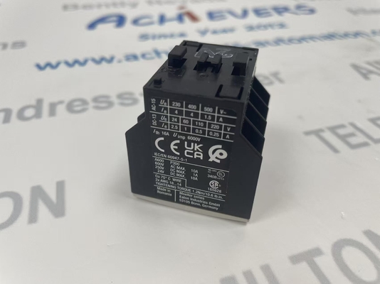 Eaton DILA-XHI22 Moeller Series Auxiliary Contact Module dengan bahan penyegelan NBR dan deteksi posisi sensor Hall