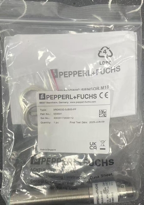 Sensor Ultrasonik Pepperl+Fuchs 3RG6232-3JS00-PF dengan Output Relay