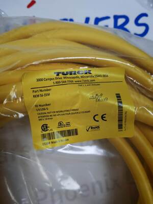 Kabel Aktuator dan Sensor Turck RKM56-15M