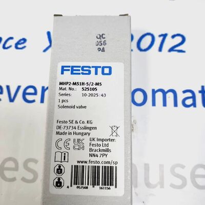 Festo MHP2‐MS1H‐5/2‐M5 Katup Solenoid Boneka Berkecepatan Tinggi