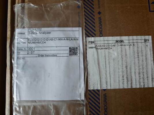 YOKOGAWA FLXA202-D-D-D-AB-C1-NN-A-N-LA-N-NN/UM/H8/CD4 2-Wire Liquid Analyzer, Yokogawa FLEXA pemancar