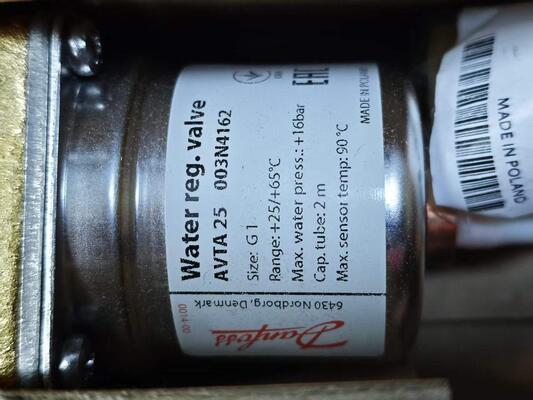 Danfoss AVTA 25 katup pengatur air, DN25 PN16 katup termostatik