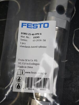 FESTO DSNU-25-40-PPV-A Silinder Pneumatik Bulat